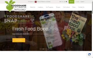 FoodShare South Carolina website