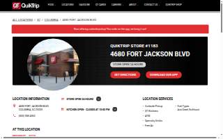 QuikTrip of Columbia website