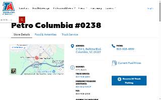 Petro Travel Center website