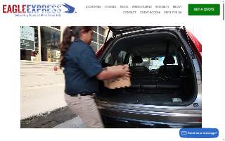Eagle Express website