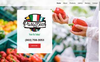 Tienda Latina Pasabien website