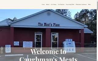 Caughman's Meat Plant website