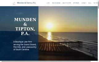 Munden & Tipton, P.A. website