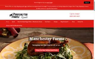 Manchester Farms website