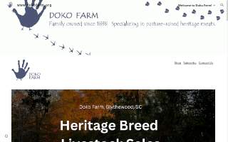 Doko Farm website