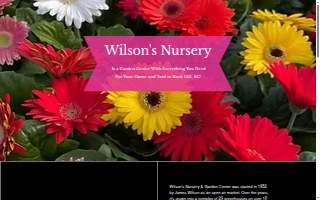 Wilson's Nursery on the Market website