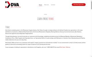 Dick Vaiea Food Services website