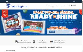 Vendors Supply Inc website