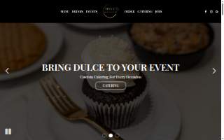 Dulce Bakery and Cafe website