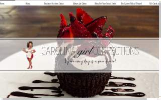 Carolina Girl Confections website