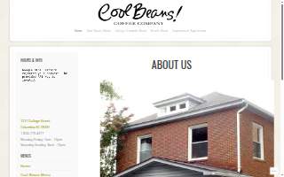 Cool Beans Coffee Co website