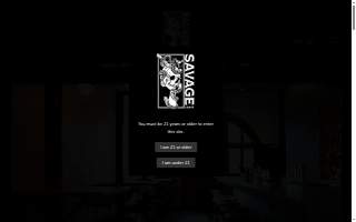 Savage Craft Ale Works website