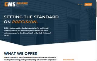Galloway Manufacturing Solutions website