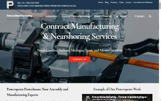 Prince Manufacturing website