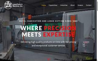Laserform & Machine website