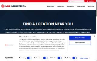LGG Industrial website