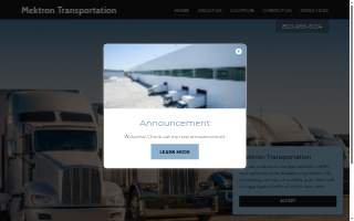 Mektron Transportation website