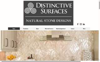 Distinctive Surfaces website