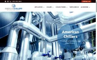 American Chillers website
