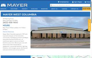 Mayer Electric Supply of West Columbia website