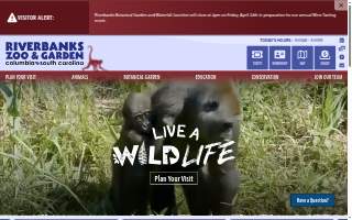 Riverbanks Zoo & Garden website