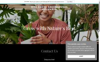 Mill Creek Greenhouses website