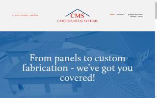 Carolina Metal Systems website