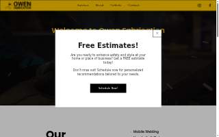 Owen Fabrication LLC website