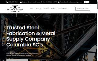 Evans & Medlin Steel Co. website