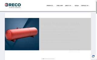 Reco Commercial Systems website