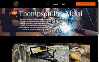 Thompson Pro Metal website