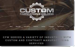 Custom Fabrication & Welding website