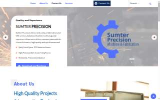 Sumter Precision Machine & Fab website
