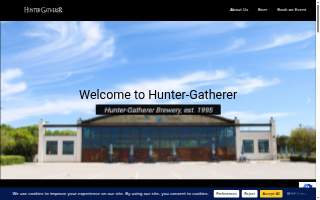 Hunter-Gatherer Brewery website