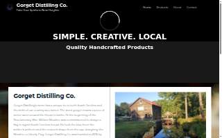 Gorget Distilling Co. website