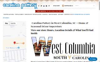 Carolina Pottery of West Columbia website