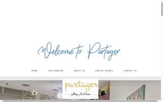 Partager Gallery and GIfts website