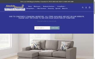 Absolute Discount Mattress & Furniture website