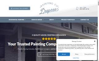 Despres Painting LLC website
