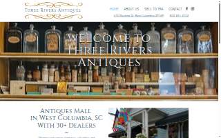 Three Rivers Antiques website