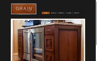 Grain Fine Cabinetry website