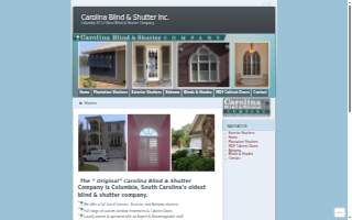 Carolina Blind & Shutter Co website