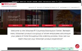Wilsonart of Columbia website