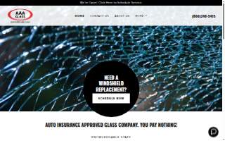 AAA Glass of Columbia website
