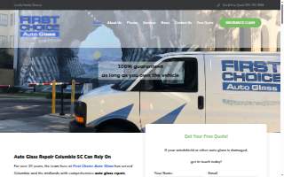 First Choice Auto Glass website