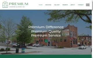 Premium Window & Door, Inc. website