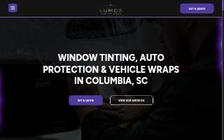 Lumos Window Tint, Paint Protection Film, Detailing and Vinyl Wraps website