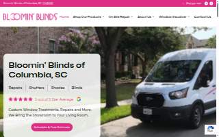 Bloomin' Blinds of Columbia website