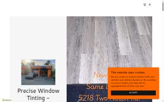 Precise Window Tinting llc website
