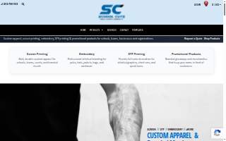 School Cuts Screen Embroidery website